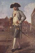 Johann Carl Wilck Portrait des Barons Rohrscheidt Sweden oil painting artist